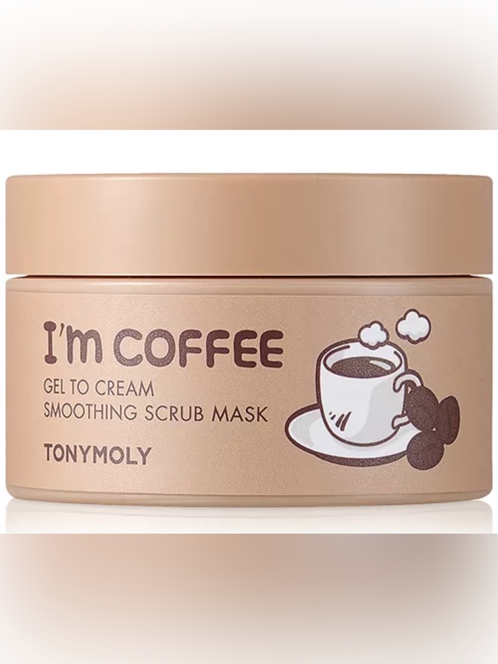 TONYMOLY I'm Coffee Gel to Cream Smoothing Scrub Mask
